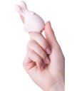 Вибронасадка на палец с ушками Jos Dutty розовая