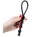 Эрекционное лассо с тремя бусинами ToyFa A-Toys
