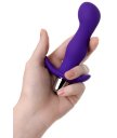 Анальная вибропробка A-Toys Vibro Anal Plug M фиолетовая