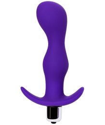 Анальная вибропробка A-Toys Vibro Anal Plug L фиолетовая