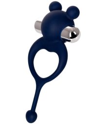 Виброкольцо с хвостиком JOS Mickey синее