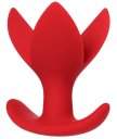 Расширяющая анальная пробка ToDo Flower красная