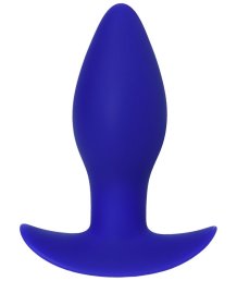 Анальная вибропробка ToDo Fancy синяя