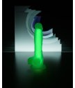 Светящийся в темноте зелёным фаллоимитатор Beyond Wade Glow 14,5 см