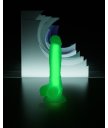 Светящийся в темноте зелёным фаллоимитатор Beyond Dick Glow 13 см
