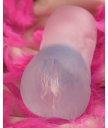 Прозрачный реалистичный мастурбатор ToyFa Juicy Pussy Subtle Crystal