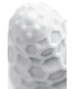 Рельефный мини-мастурбатор A-Toys Flaff 8 см белый