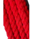 Хлопковая веревка для шибари на катушке Pecado BDSM 10 метров красная