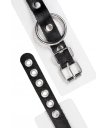 Мягкие наручники с люверсами Pecado BDSM белые с черным