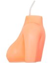 Декоративная свеча Женский силуэт Pecado BDSM оранжевая