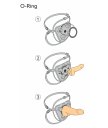 Трусики для страпона Toyfa RealStick Strap-On Dylan с колечком и Vac-U-Lock