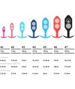 Утяжелённая анальная пробка для ношения b-Vibe Snug Plug 5 большая чёрная