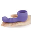 Утяжелённая насадка для массажёра Le Wand Petite Ripple фиолетовый