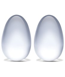 Набор из 2 вагинальных шариков из стекла Glass Yoni Eggs Set