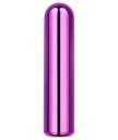 Маленькая вибропуля с двумя насадками Le Wand Bullet фиолетовая