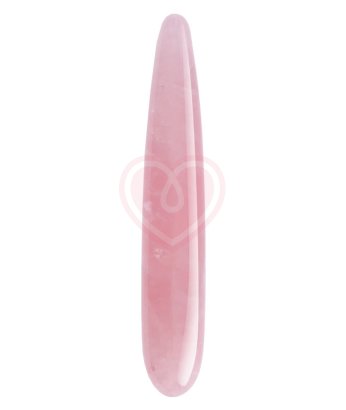 Тонкий фаллоимитатор Le Wand Crystal Slim Wand розовый кварц