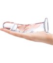 Реалистичный стеклянный фаллоимитатор Glas Curved Realistic прозрачный