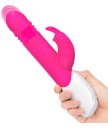 Вибратор-кролик с пульсацией G-Spot Thrusting Rabbit розовый