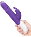 Вибратор-кролик с пульсацией G-Spot Thrusting Rabbit фиолетовый