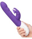 Вибратор-кролик с эффектом всасывания Clitoral Suction Rabbit фиолетовый