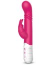 Вибратор-кролик с пульсирующей головкой Slim Shaft Thrusting G-Spot Rabbit розовый