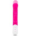 Вибратор-кролик с пульсирующей головкой Slim Shaft Thrusting G-Spot Rabbit розовый