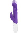 Вибратор-кролик с пульсирующей головкой Slim Shaft Thrusting G-Spot Rabbit фиолетовый