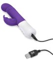 Вибратор-кролик с пульсирующей головкой Slim Shaft Thrusting G-Spot Rabbit фиолетовый