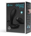 Расширяющийся вибростимулятор простаты b-Vibe Expand Plug с пультом черный