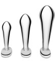 Набор металлических стимуляторов простаты b-Vibe Stainless Steel P-Spot Training Set