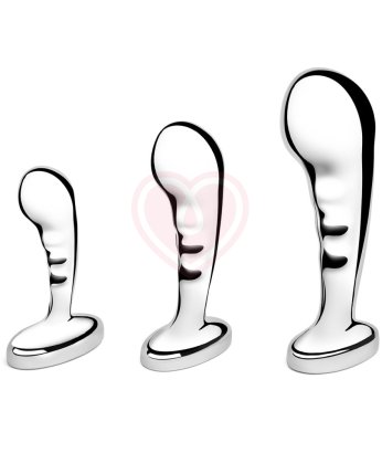 Набор металлических стимуляторов простаты b-Vibe Stainless Steel P-Spot Training Set