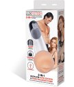 Вакуумная помпа с мастурбатором ротик Lux Fetish Blowjob Auto Sucker Penis Enlarger Pump