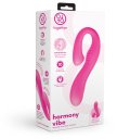 Вибратор со стимуляцией клитора и зоны G Harmony Vibe розовый