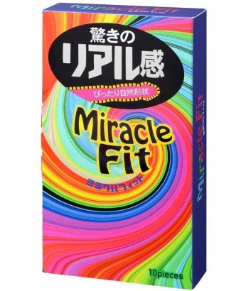Анатомические презервативы Sagami Miracle Fit 10 шт