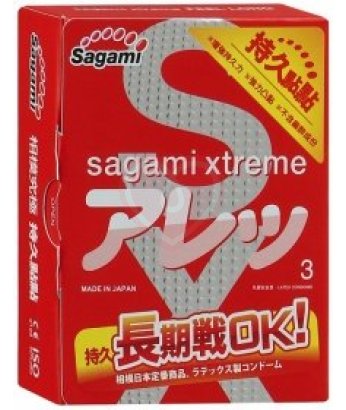 Презервативы Sagami Feel Long ультрапрочные 3 шт