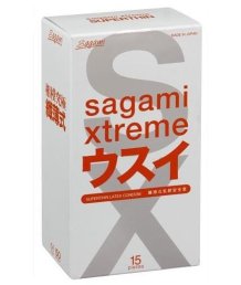 Презервативы Sagami Xtreme 004 ультратонкие 15 шт