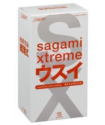 Презервативы Sagami Xtreme 004 ультратонкие 15 шт