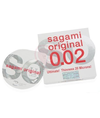 Ультратонкий полиуретановый презерватив Sagami Original 002 1 шт
