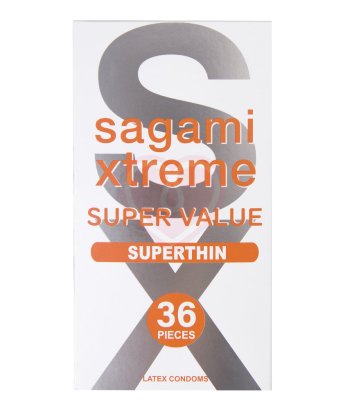 Презервативы Sagami Xtreme 004 ультратонкие 36 шт