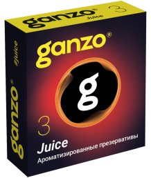 Ароматизированные цветные презервативы Ganzo Juice Black Edition №3