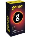 Ароматизированные цветные презервативы Ganzo Juice Black Edition №12