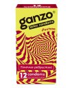 Презервативы Ganzo Extase с точечной и ребристой поверхностью 12 шт
