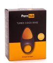 Виброкольцо для пениса Pornhub Turbo Cock Ring чёрное