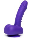 Вибратор с дистанционным управлением Uprize Realistic Dildo 21 см фиолетовый