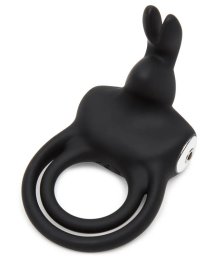 Двойное эрекционное виброкольцо Happy Rabbit Cock Ring чёрное