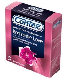 Презервативы Contex Romantic Love ароматизированные 3 шт
