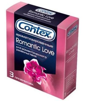 Презервативы Contex Romantic Love ароматизированные 3 шт