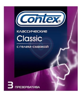 Классические презервативы Contex Classic 3 шт