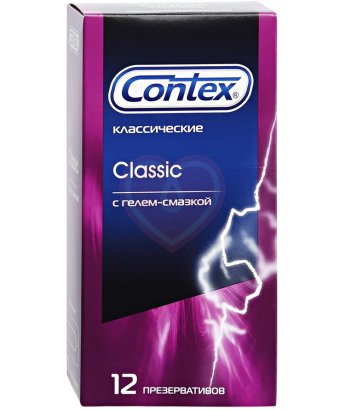Классические презервативы Contex Classic 12 шт