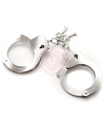 Металлические наручники '50 оттенков серого' You Are Mine Metal Handcuffs